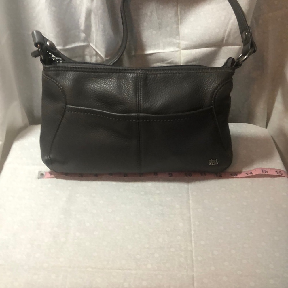 The Sak Gray Leather Bag